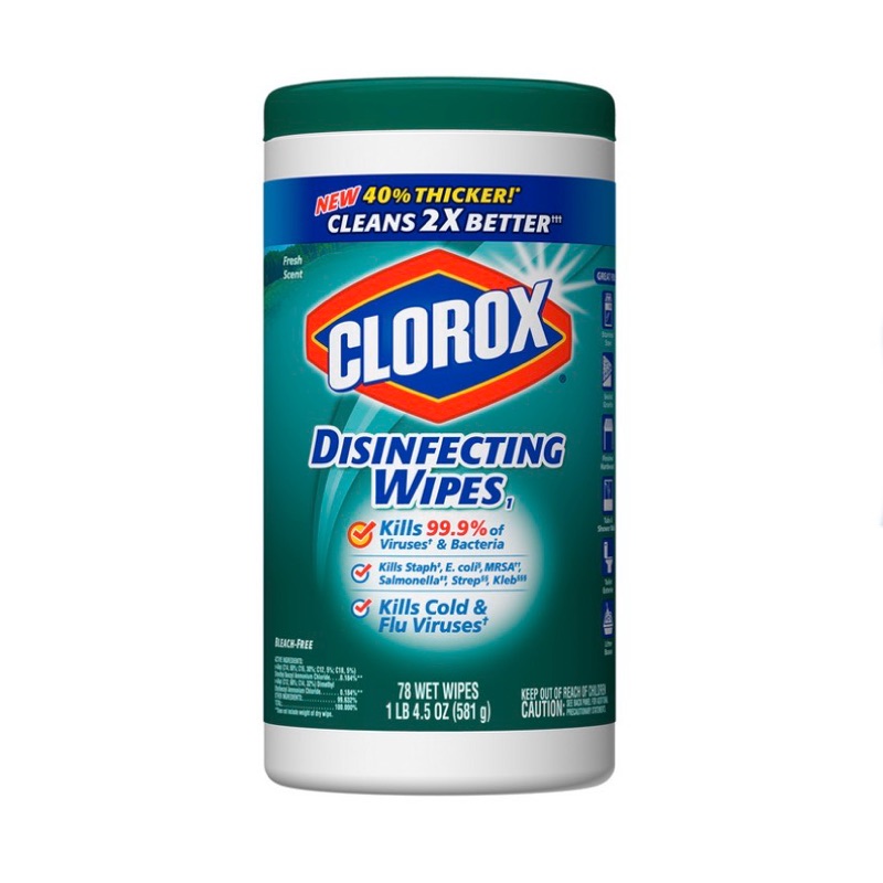 Clorox 高樂氏 美國萬用清潔擦拭濕巾 78張濕紙巾 蘋果Apple准許iPhone、iPad消毒擦拭巾