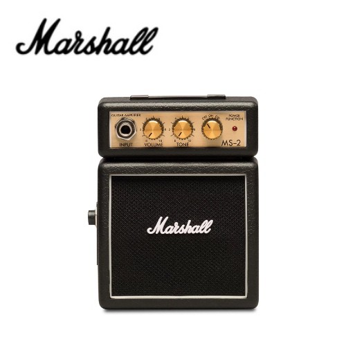 MARSHALL MS2 迷你吉他音箱 經典黑色款【敦煌樂器】