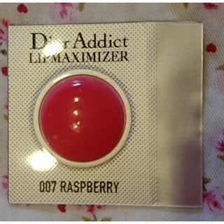 迪奧 豐漾 俏唇蜜 試色卡 Dior Addict Lip Maximizer (007: Raspberry 莓紅色)