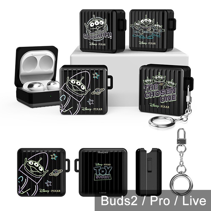 Buds2 Pro Buds FE Live 保護殼│韓國 迪士尼 三眼怪 吸震防摔 保護套 耳機殼