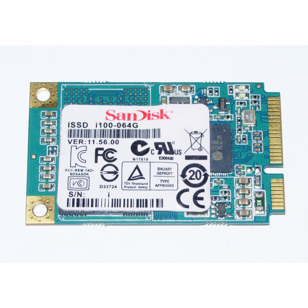 大媽電腦】SanDisk MSATA 固態硬碟SSD 64G ISSD i100-064G | 蝦皮購物