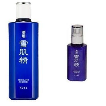 KOSE 高絲~藥用雪肌精化妝水 200ML+ 藥用雪肌精乳液壓頭瓶 70ml