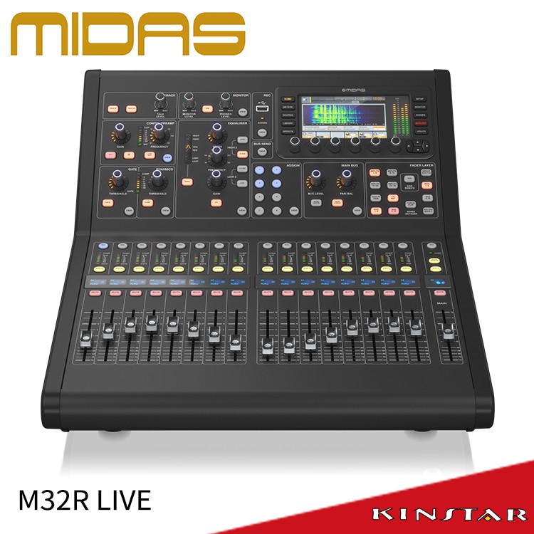 MIDAS M32R LIVE 數位混音器 控台【金聲樂器】