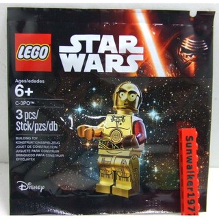 【積木2010】樂高 LEGO C-3PO 星際大戰 5002948 / 袋裝人偶 C3PO 全新未拆