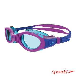 【線上體育】SPEEDO兒童運動泳鏡 Futura Biofuse Flexiseal 紫/薄荷綠