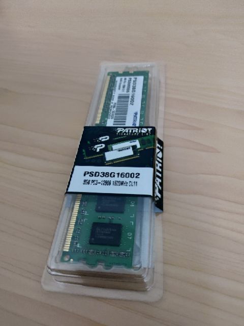 Patriot 美商博帝 DDR3 1600 8GB桌上型記憶體