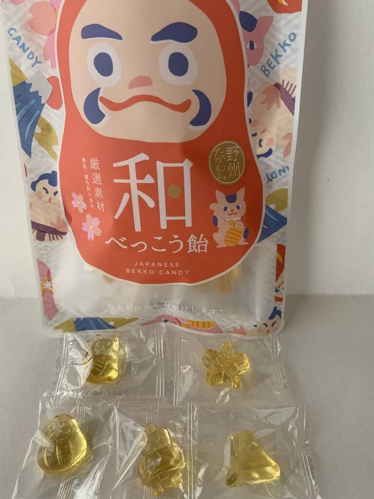 現貨 日本野州和べっこう飴和風造型黃金糖傳統金飴糖 蝦皮購物
