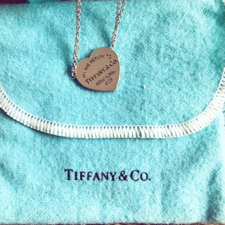 Tiffany & Co. • Return to Tiffany 系列 • 心形雙鍊 項鍊