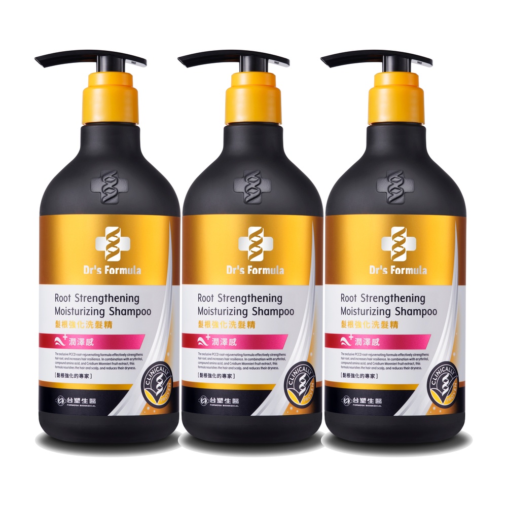 🌟免運直送🌟《台塑生醫》Dr's Formula髮根強化洗髮精－潤澤感(升級版)三代580g