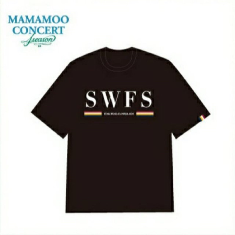 Mamamoo SWFS 官方短袖T  尺寸M