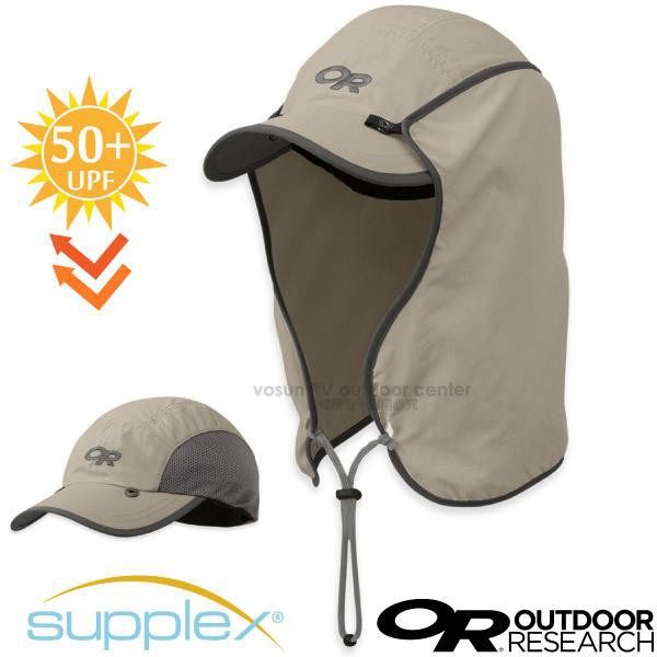 【美國 Outdoor Research】UPF50+抗UV透氣護頸棒球帽.排汗快乾防曬遮頸鴨舌帽_243433