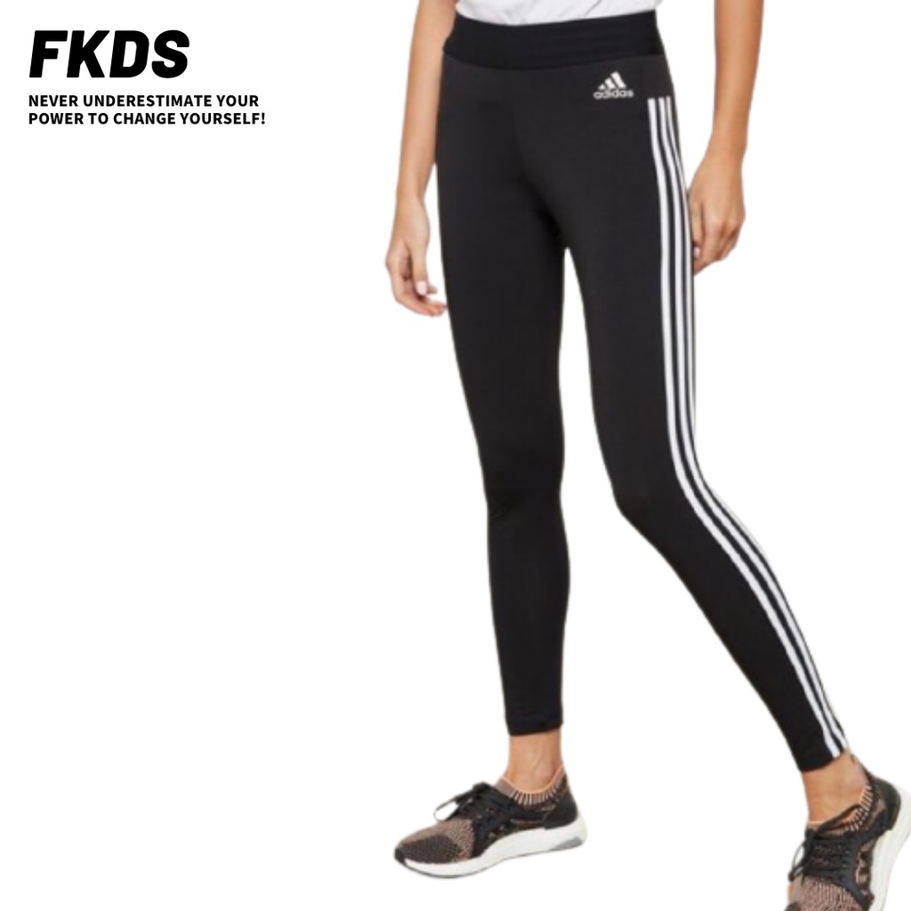 Adidas 愛迪達 ESS 3S TIGHT 女款 三線 緊身褲 健身褲 運動褲 內搭褲 BS4820