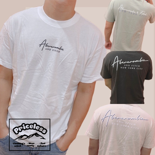 現貨在台 A&F《Abercrombie & Fitch》 AF 寬鬆版型 立體植絨 短TEE 短袖 5色
