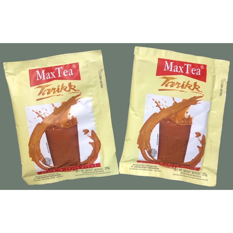 （現貨） Max Tea 印尼奶茶 25g 單包嚐鮮價