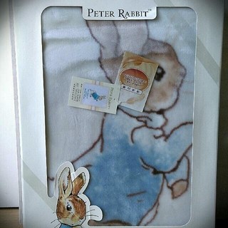 奇哥Peter Rabbit 比得兔抗菌幼兒毛毯