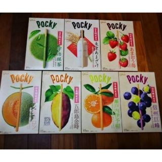 🍇🍒現貨秒出🍈🍓日本限定大pocky棒 哈密瓜 葡萄 宇治抹茶 草莓 伊予柑 東京甜酒 五郎島金時 櫻桃