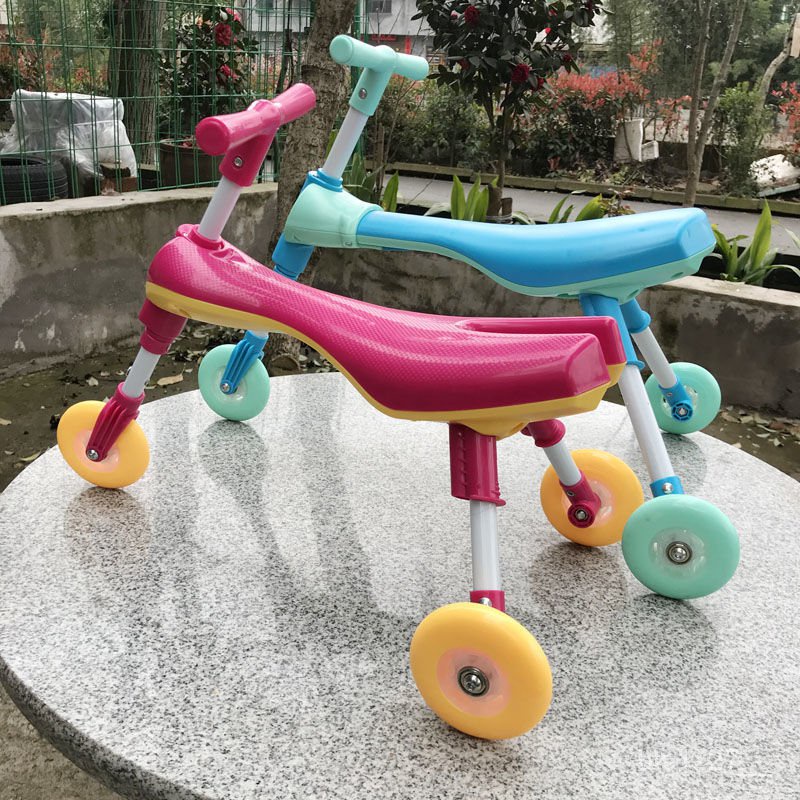 歐鐳歐兒童車玩具生日禮物螳螂車學步車滑行車溜溜車三輪車折疊車 ZLMs