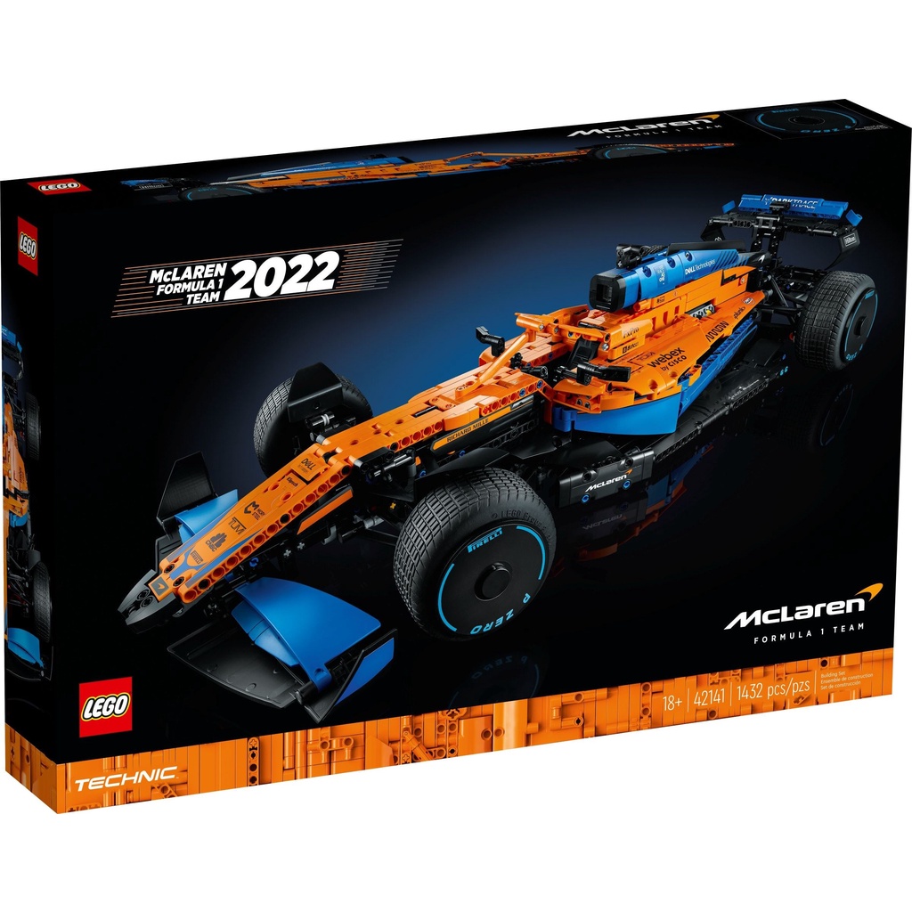 【宅媽科學玩具】 樂高 LEGO 42141 麥拉倫一級方程式賽車