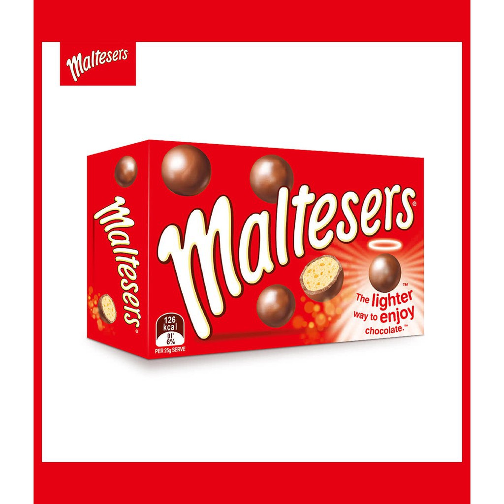 maltesers 麥提莎 巧克力 牛奶巧克力 90g/盒
