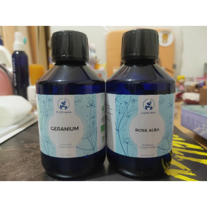 &lt;全新現貨&gt;芳療家 FLORIHANA 芳療產品 單方純露_白玫瑰/天竺葵 200ml