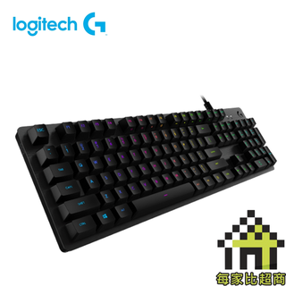 羅技 G512 RGB 中文 機械遊戲鍵盤 GX 青軸 【每家比】
