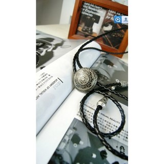日本 裡原潮流 美國西部 BOLO TIE 手工波羅領帶 項鍊 花圖騰2