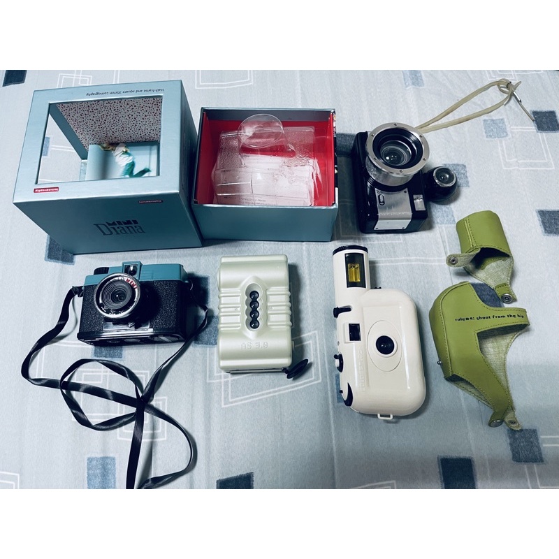 LOMO 復古相機 Diana 四格 魚眼 小白機