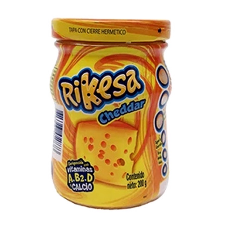 委內瑞拉 起司醬 Rikesa cheddar Queso fundido para untar 200gr 300g