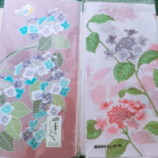 全新 日本帶回藤森神社紫陽花絲巾 蝦皮購物