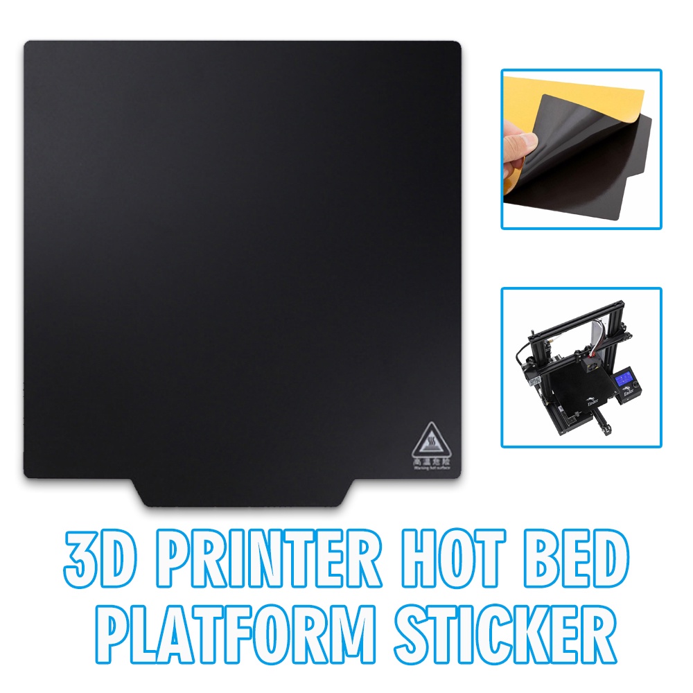 磁性熱床貼紙構建板, 用於 Ender 3 / 3 Pro / 5 3D 打印機 235 * 235mm