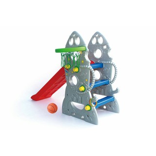 寶貝生活館☆親親 SL-18火箭造型溜滑梯 ST安全玩具 台灣製造