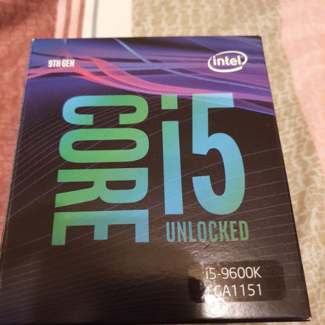 i5 9600k  聯強公司貨