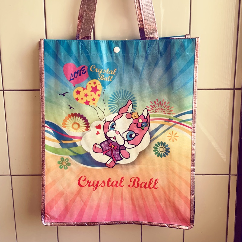 狗頭包 Crystal ball 購物袋 可放A4