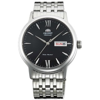 ORIENT東方錶 Classic Design系列 SAA05003B 簡約風時尚藍寶石機械錶 鋼帶款 黑色 40mm