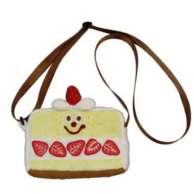 【下北澤日本館】gladee白草莓蛋糕造型手機包