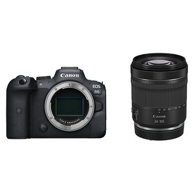 【日貨代購】CANON 單眼相機EOS R6 + RF24-105mm F/4-7.1 IS STM 鏡頭組