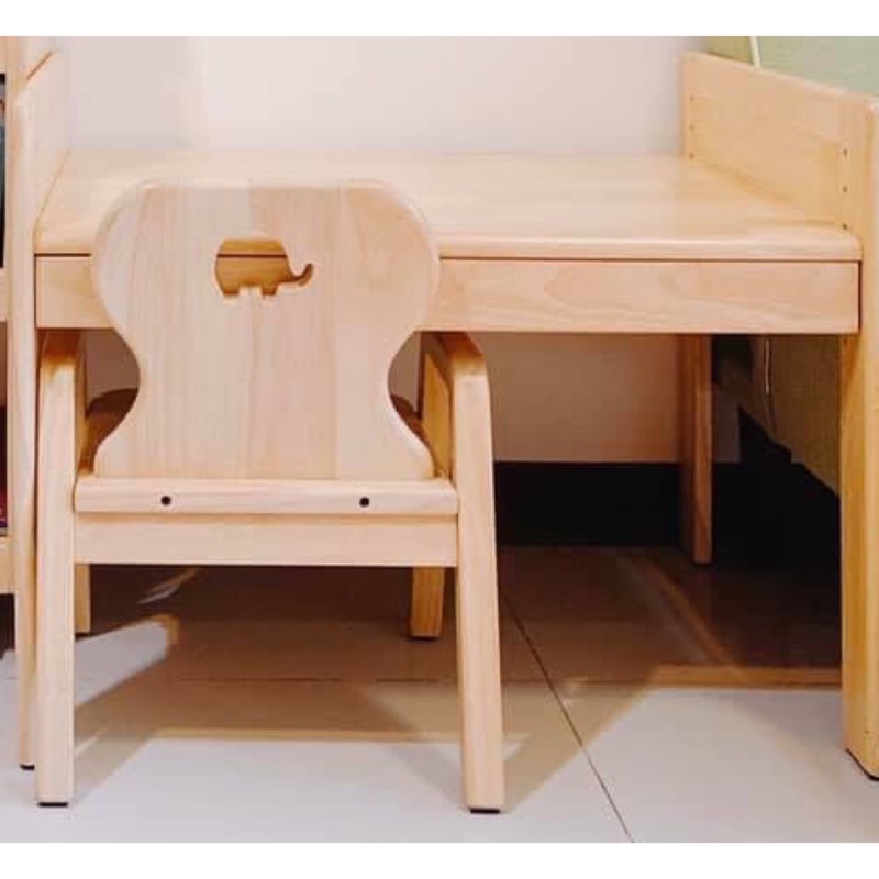MesaSilla兒童實木書桌