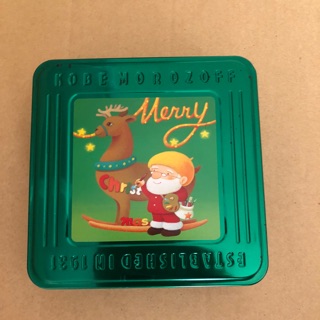 聖誕巧克力正方形鐵盒（1）