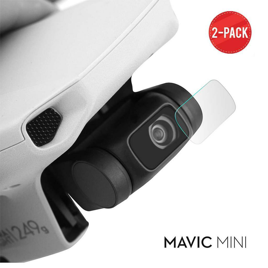 2套裝 大疆DJI MINI2/mini SE鏡頭貼膜 9H高清鋼化膜 MAVIC MINI防刮花保護膜