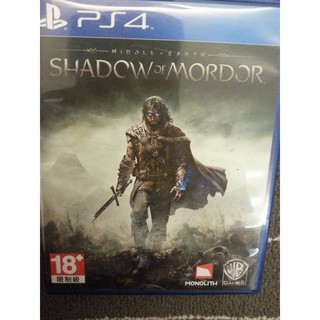 PS4 中土世界 魔多之影 魔戒 middle earth shadow of mordor 英文版 英文 只出英文