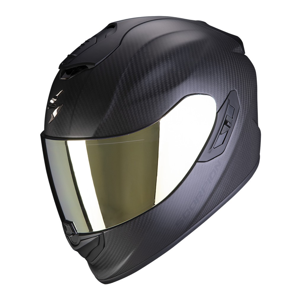 安信 | Scorpion EXO-1400 EVO Carbon Air 素色 消光黑 全罩 碳纖維 安全帽