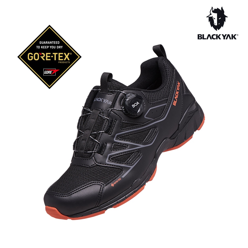【BLACKYAK】NEW DRIVEN II GT防水健行鞋 (黑色)-boa GORE-TEX|BYAB1NF08