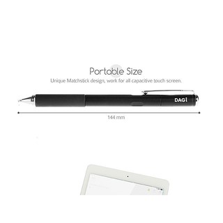 Google Pixel 2 XL C 通用之專利透明雙功能觸控筆-達際科技 DAGi Stylus Pen P604