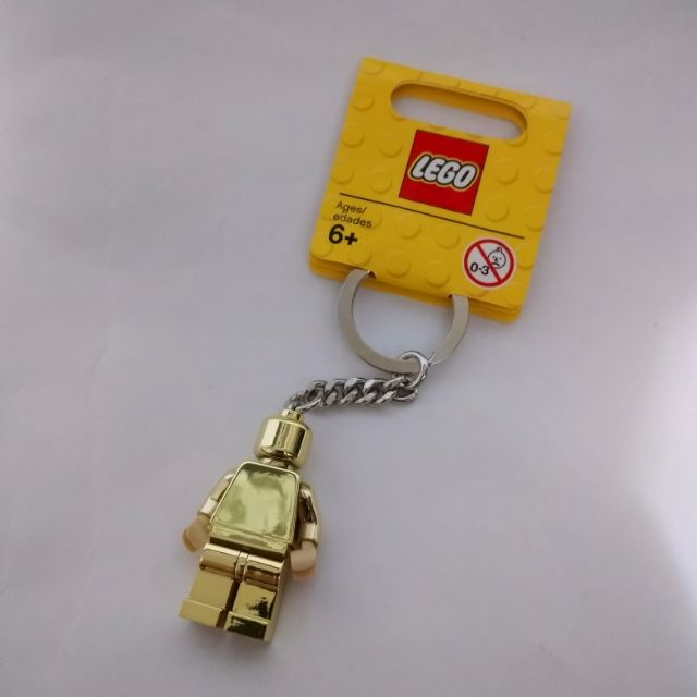 LEGO 樂高 金磚 金人 鑰匙圈