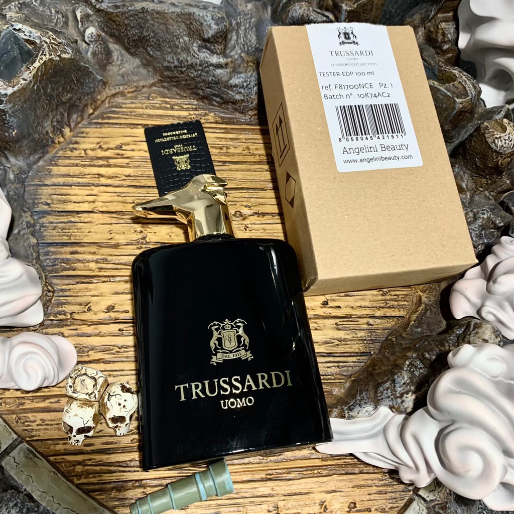 (Little bee小蜜蜂精品) TRUSSARDI 獸首男性淡香精100ml T包