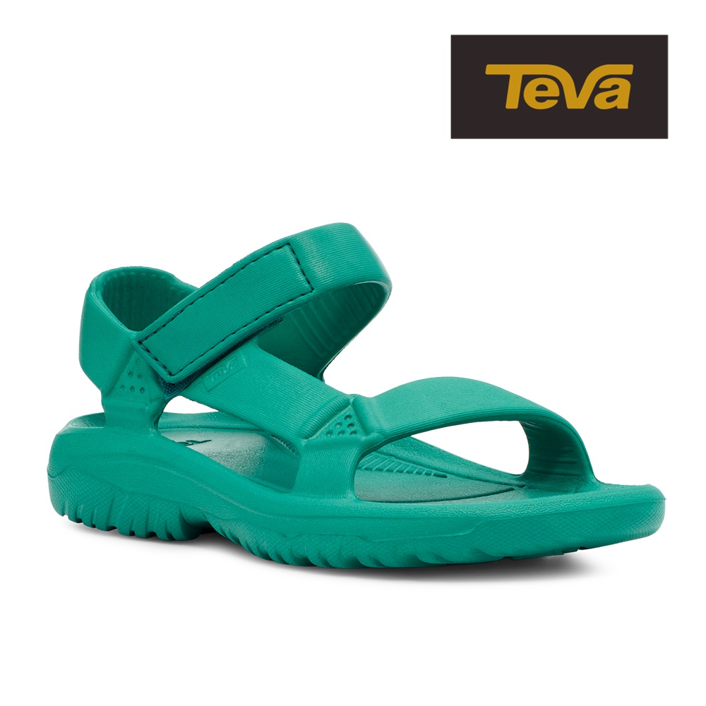 【TEVA】幼/中童 Hurricane Drift 水陸輕量涼鞋/雨鞋/水鞋/童鞋-鎘綠色 (原廠現貨)