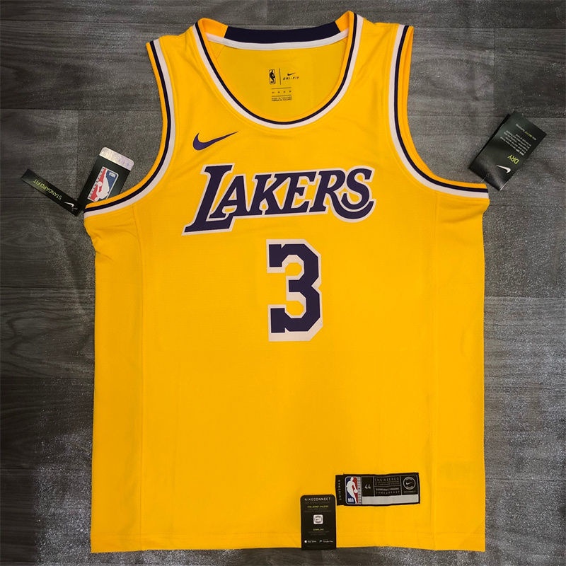 正品代購 NBA 球衣 Lakers Anthony Davis 3號 AD 湖人 戴維斯 湖人隊 Swingman