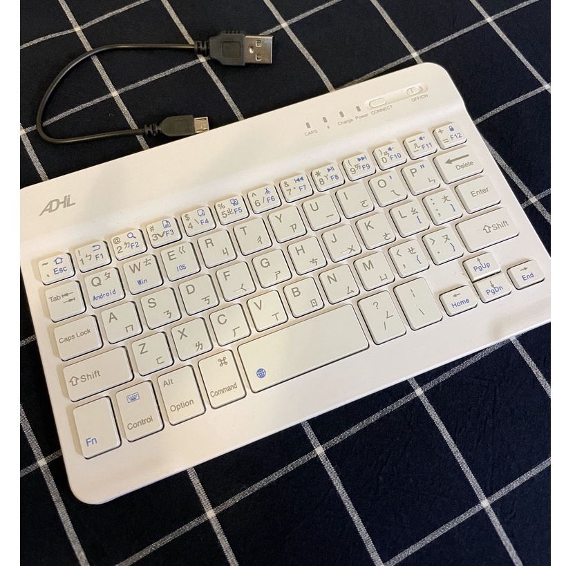 迷你型藍芽注音鍵盤 充電式 安卓/筆電/蘋果iphone/ipad