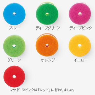 日本品牌【MARNA】POCO清潔海綿/菜瓜布(無吸盤) K-095