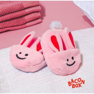 【你和我的狗】 韓國正版 Baconb 兔子拖鞋 寵物玩具 【現貨】 兔子玩具 嗅聞玩具 藏食玩具 韓國玩具 狗狗玩具